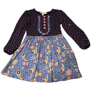 Matilda Jane Dear Dotty Dress Girls Size 4 Gently used condition  Please see pho